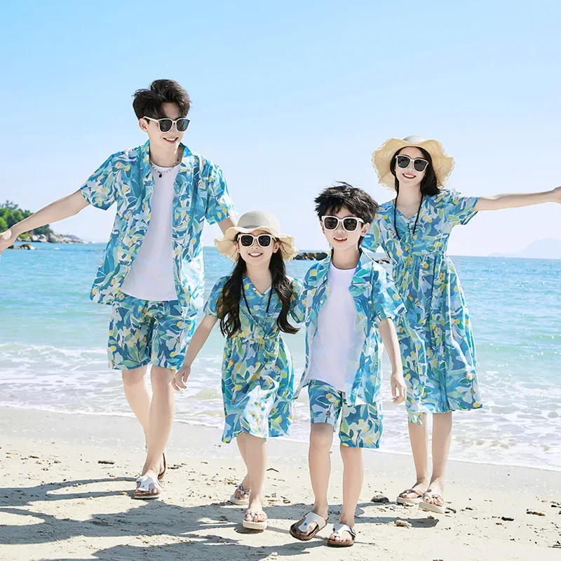 The Plant Parent - Father Son Shirts SetClothes Summer Vacation
