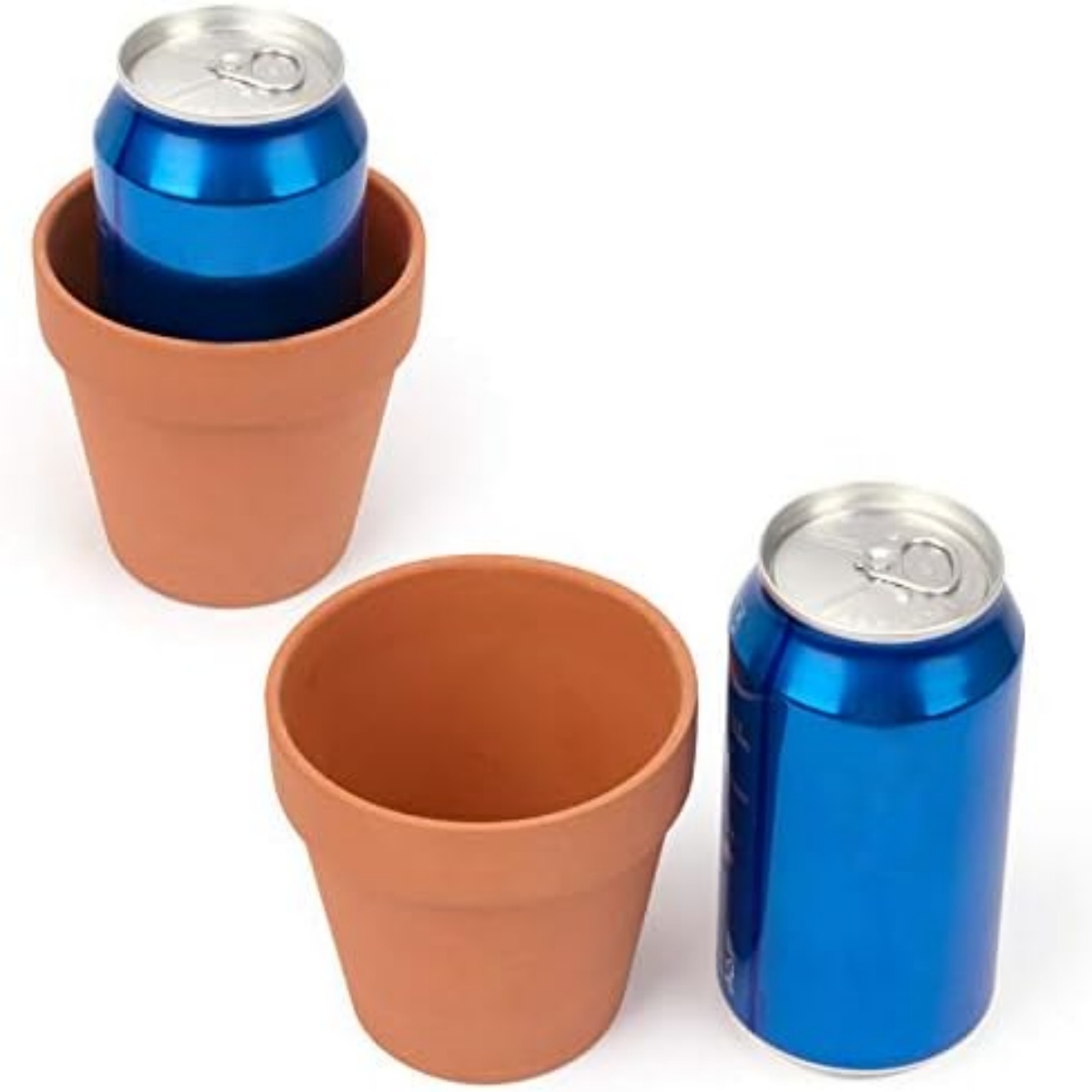 6pcs 4 inch Terracotta Pots Fl - Cactus Mix Pot review and price