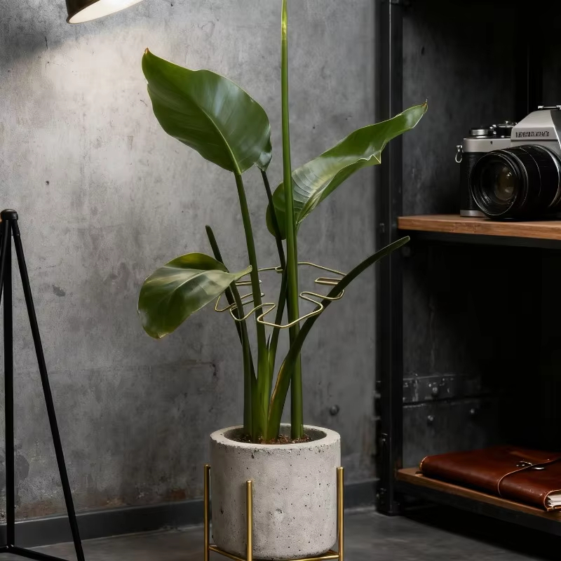 10/1pc Adjustable Metal Plant  - Variegated Monstera Node review and price