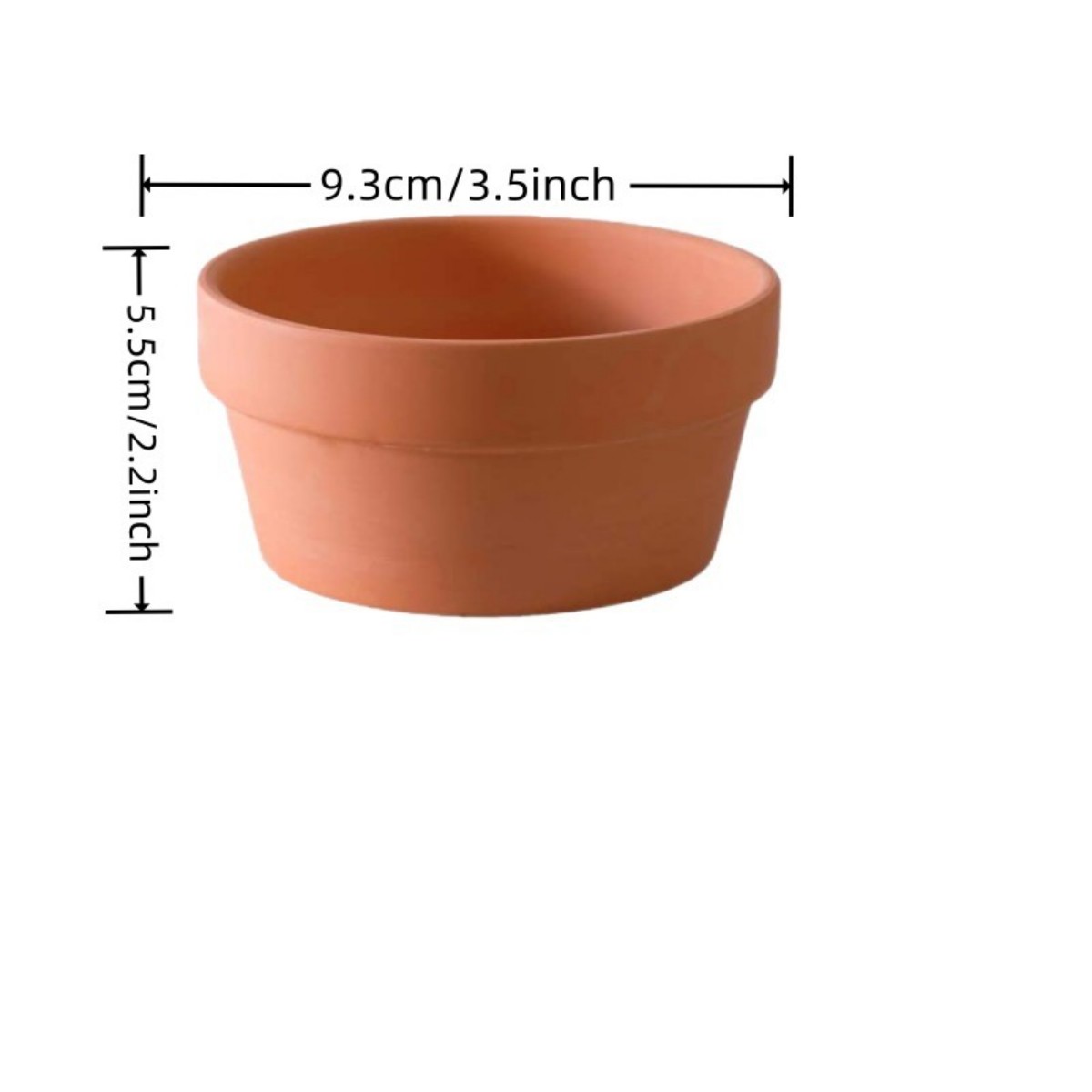 6 PCS Terracotta Buld Pots 3.5 - Cactus Mix Pot review and price