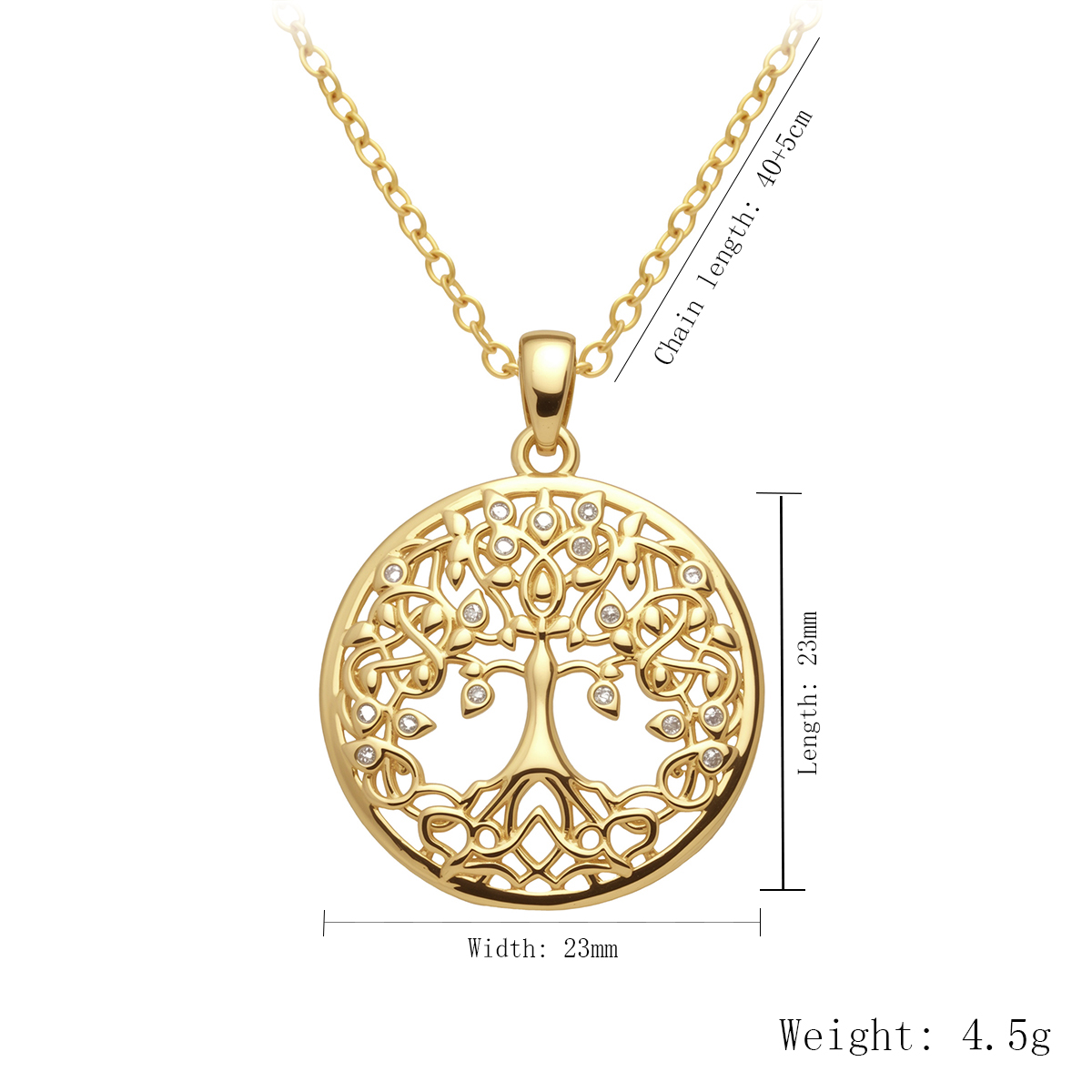 Fashion Tree of Life Necklace  - The Plant Parent review and price