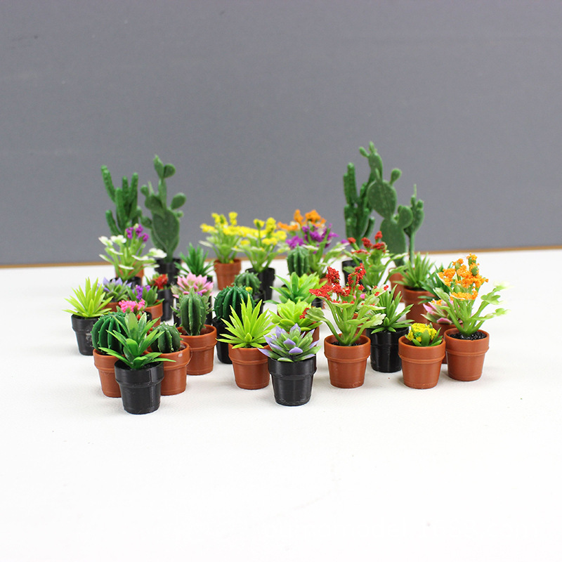 Mini Simulated Plants Cactus S - Cactus Mix Pot review and price