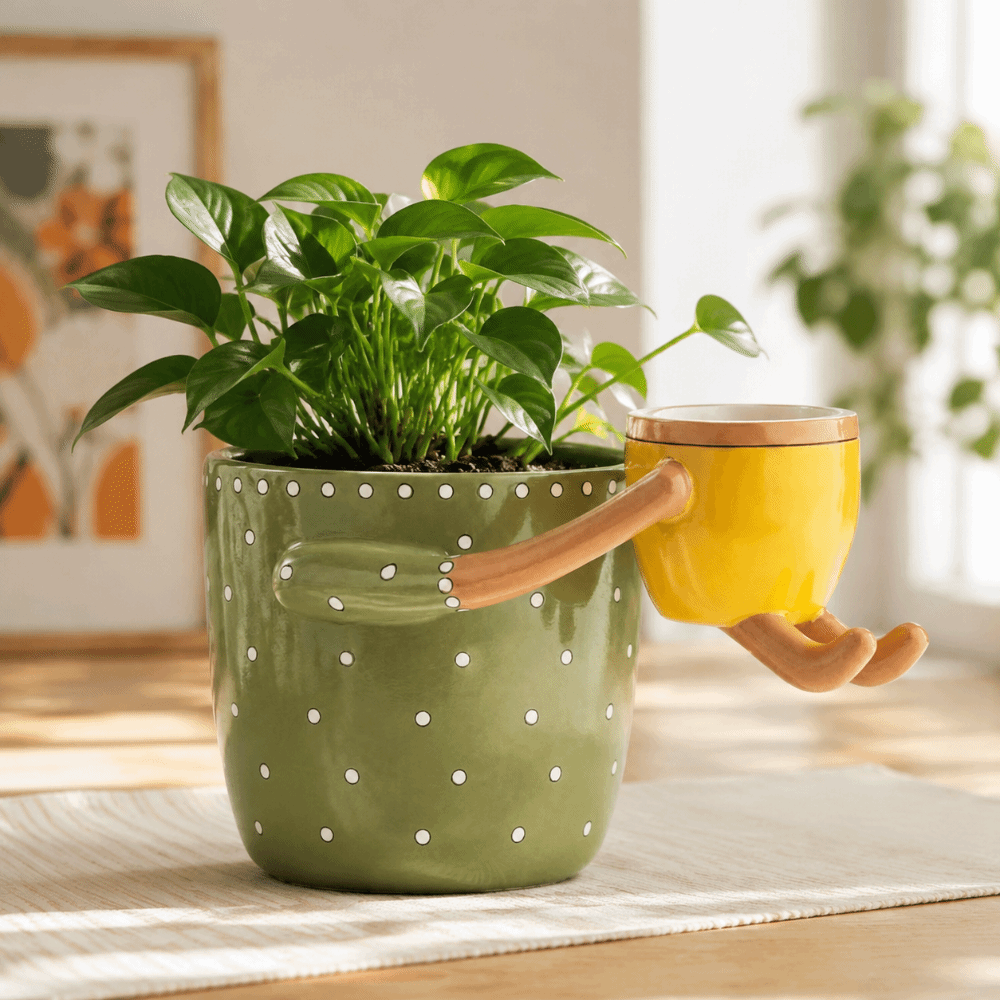 Resin Parent-child Flowerpot F - The Plant Parent review and price