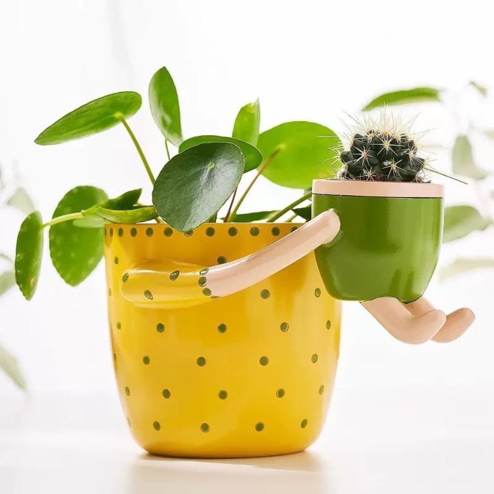 Resin Parent-child Flowerpot F - The Plant Parent review and price