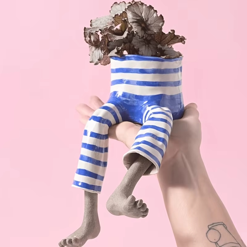 Whimsical Resin Leggy Planter  - The Plant Parent review and price