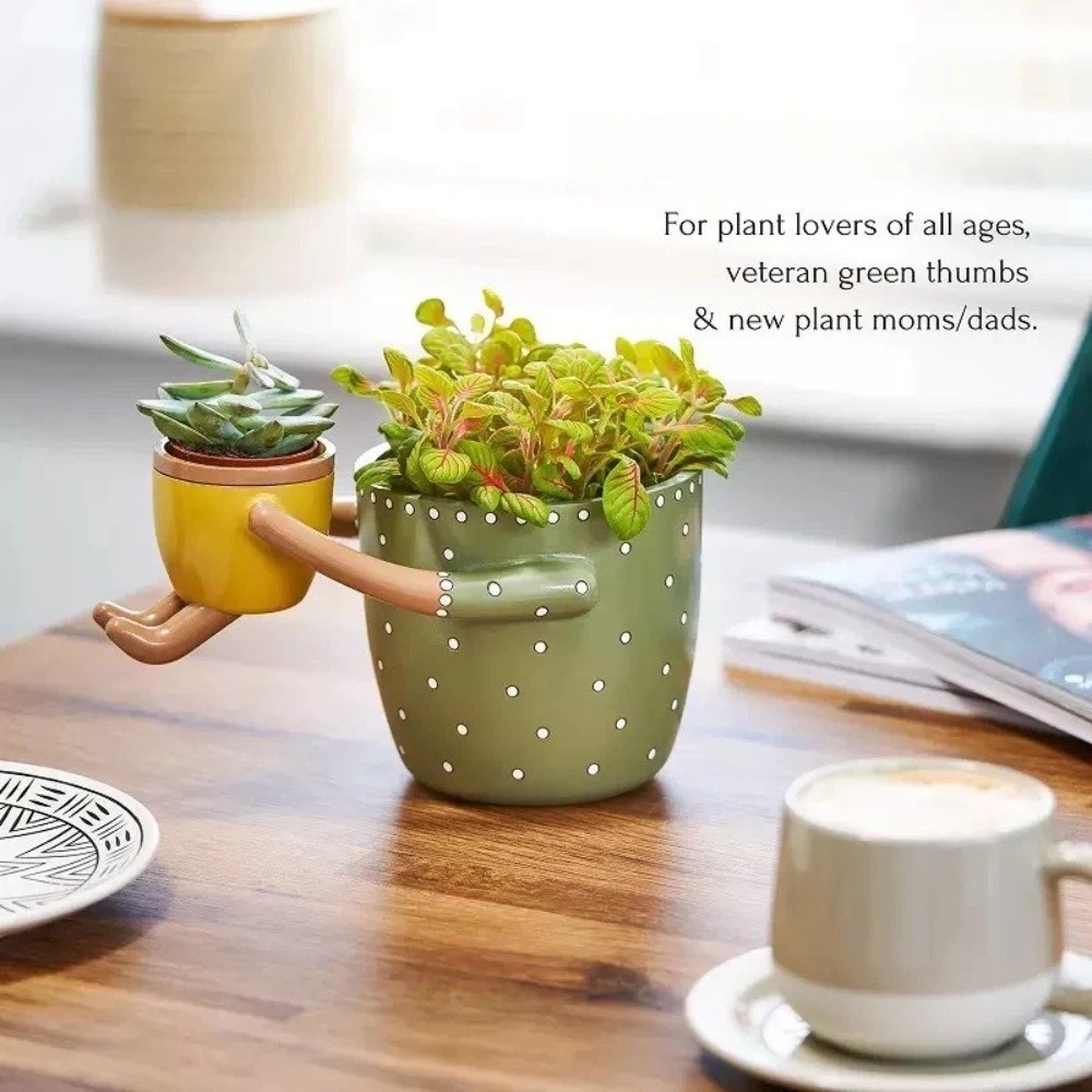 Resin Parent-child Flowerpot w - The Plant Parent review and price